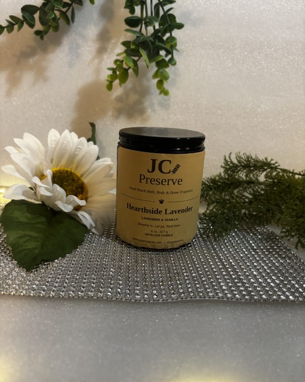 Hearthside Lavender  8 oz Wick-less Candle
