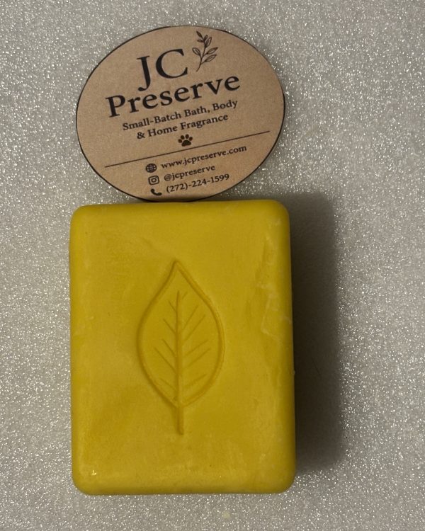 Meadow’s Large Pressed Leaf Lotion Bar- Lavender Vanilla